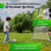 Качели уличные с воротами UNIX Kids 100 см Orange - 6